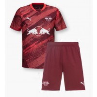 Maglia Calcio RB Leipzig Antonio Nusa #7 Seconda Divisa Bambino 2024-25 Manica Corta (+ pantaloncini)